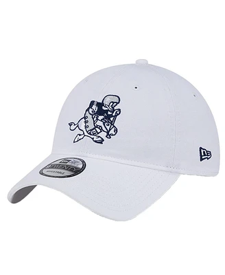 New Era Men's White Dallas Cowboys Retro Main 9TWENTY Adjustable Hat