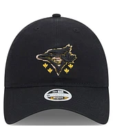 New Era Women's Black Toronto Blue Jays 2024 Armed Forces Day 9TWENTY Adjustable Hat
