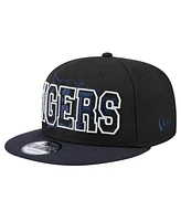 New Era Men's Black Detroit Tigers Splatter 9FIFTY Snapback Hat