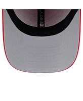 New Era Men's Red Los Angeles Angels Team Tone 39THIRTY Flex Hat