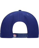 New Era Men's Royal Texas Rangers Logo Strike 9FIFTY Snapback Hat