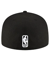 New Era Men's Black Brooklyn Nets 59FIFTY Fitted Hat