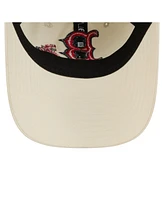 New Era Women's Cream Boston Red Sox Floral 9TWENTY Adjustable Hat