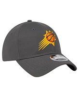 New Era Men's Charcoal Phoenix Suns Active Ripstop 9TWENTY Adjustable Hat