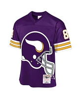 Mitchell & Ness Big Boys and Girls  Randy Moss Purple Minnesota Vikings 1998 Throwback Fashion Jersey