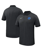 Nike Men's Black Boise State Broncos 2025 Early Season Coaches Sideline Victory Stripe Performance Polo Shirt