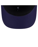 New Era Men's Navy Tampa Bay Rays Circle Patch 9SEVENTY Stretch-Snap Hat