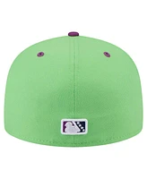 New Era Men's Green Tri-City Dust Devils Copa de la Diversion 59FIFTY Fitted Hat