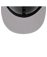 New Era Men's Navy Atlanta Braves Yarn Stitch 59FIFTY Fitted Hat