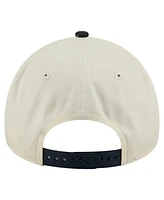 New Era Men's Cream Chicago Cubs Speckle A-Frame 9FORTY Adjustable Hat