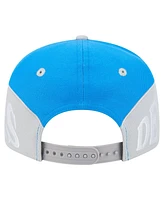 New Era Men's Blue/Gray Detroit Lions Split 9FIFTY Snapback Hat
