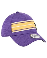 New Era Men's Purple Minnesota Vikings Stripes 39THIRTY Flex Hat