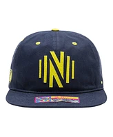 Fan Ink Men's Nashville Sc Navy Bankroll Snapback Hat