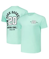 Kur8ted Men's and Women's Sabrina Ionescu Mint New York Liberty Player Id Arch T-Shirt