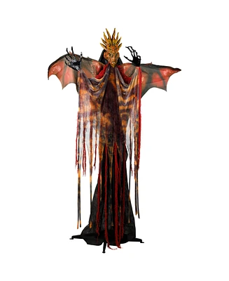 Northlight 70" Lighted and Animated Standing Dragon Man with Sound Halloween Figure
