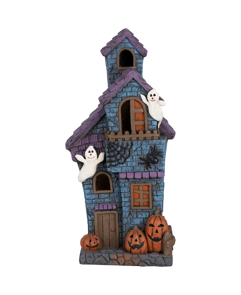 Northlight 22.75" Led Lighted Haunted House with Ghosts Halloween Decoration