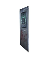 Northlight 70" "Don't Open" Hospital Entryway Halloween Scary Door Decoration