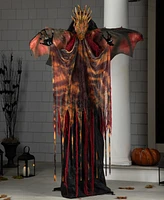 Northlight 70" Lighted and Animated Standing Dragon Man with Sound Halloween Figure