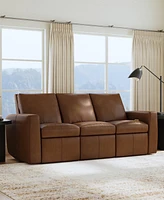 Flexsteel Aria 85" Sedona Leather Power Reclining Sofa