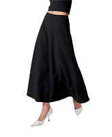 endless rose Women's Flare A Line Midi Skirt