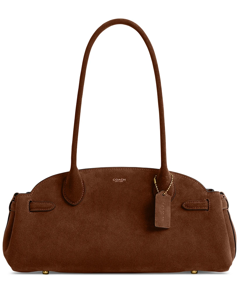 Coach Suede Empire Carryall 34