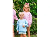 Bits & Bows Boys Lil Bro Cotton Crewneck Sweatshirt