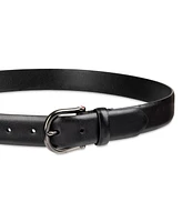Tommy Hilfiger Men's Nautical Feather Edge Leather Belt