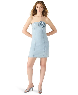 Steve Madden Women's Rosette Mini Dress