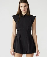 Steve Madden Women's Dyanne Bubble-Hem Mini Dress
