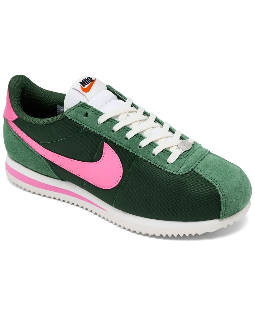 Nike Women's Cortez Nylon Casual Sneakers from Finish Line