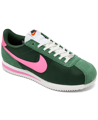 Nike Women's Cortez Nylon Casual Sneakers from Finish Line