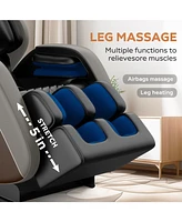 Massage Chair Recliner with Zero Gravity with Full Body Air Pressure 5 Preset Auto Modes