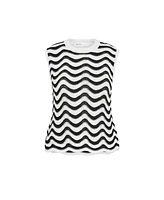 City Chic Women's Cornelia Wave Top
