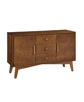 Casainc 47.3" Mid Century Modern Cabinet with 2 Doors and 3 Drawers