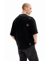 Desigual Men's embroidered t-shirt.