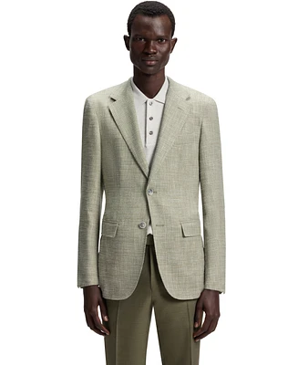 Boss by Hugo Boss Men's Micro Pattern Regular-Fit Blazer