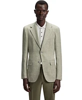 Boss by Hugo Boss Men's Micro Pattern Regular-Fit Blazer
