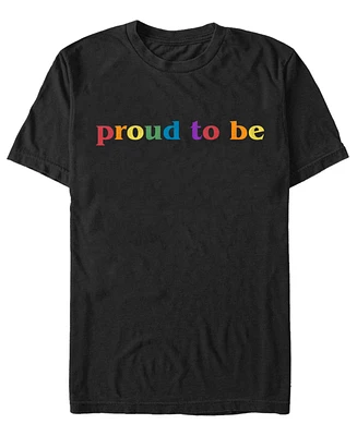 Fifth Sun Men's Proud To Be Short Sleeve T-Shirt
