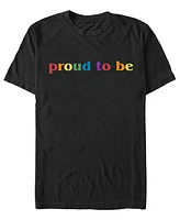Fifth Sun Men's Proud To Be Short Sleeve T-Shirt