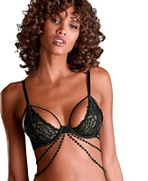 Lascana Women's Strappy Lace Unlined Bra