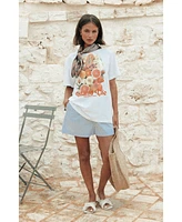 Colourful Rebel Women's Island Life Loosefit Tee