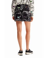 Desigual Women's Slim-fit mini skirt