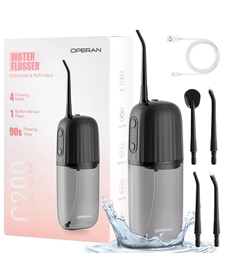 Operan Cordless Water Flosser, Portable Electric Water Dental Flossers