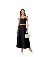 endless rose Women's V Strapless Top