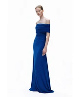Nocturne Women's Draped Maxi Dress