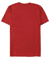 Fifth Sun Men's Red Guardian Logo Short Sleeve T-Shirt