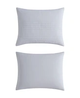 Vera Wang Seersucker Stripe 3-Pc. Quilt Set