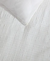 Vera Wang Bark Texture Cotton Jacquard 3-Pc. Comforter Set