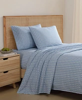 Tommy Bahama Home Cotton Percale 4 Piece Sheet Set