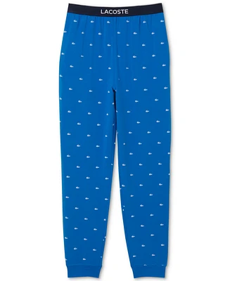 Lacoste Men's Loungewear Crocodile Pajama Pants